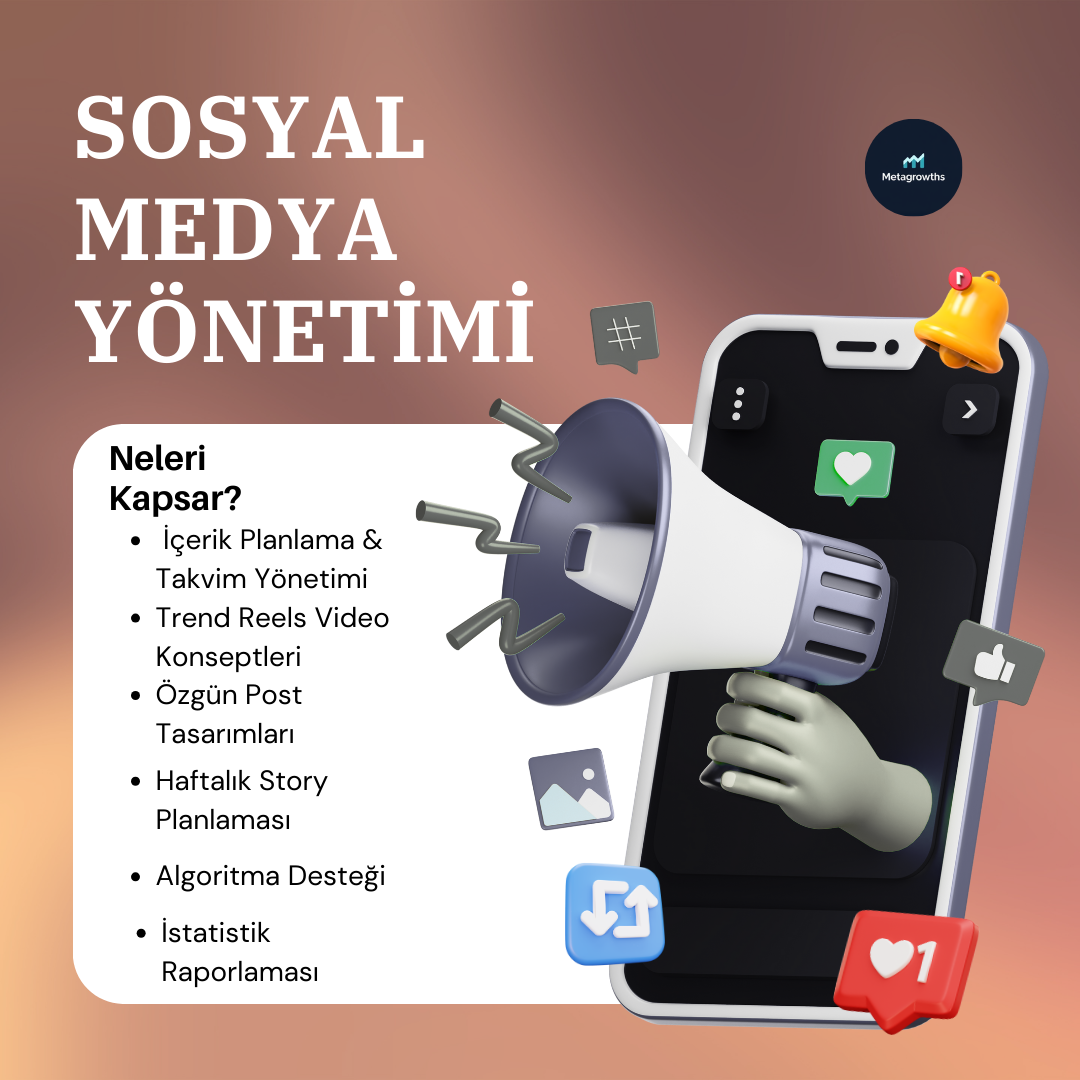1 Aylık Sosyal Medya Yönetimi Paketi